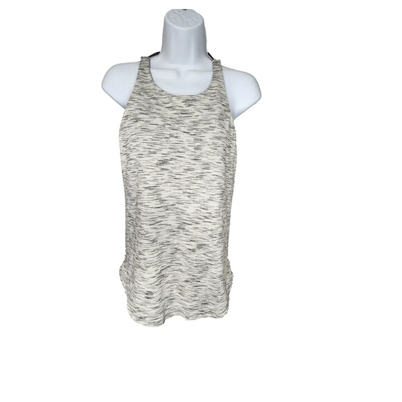 Lululemon Raise The Barre Tank Gray Women's Size 8 Light Grey Luon 2-in-1 - Picture 1 of 9